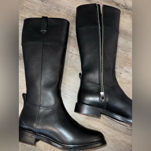 Clark Cuir Noir boots